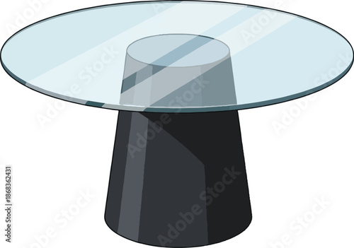 Modern Glass Top Coffee Table Design.