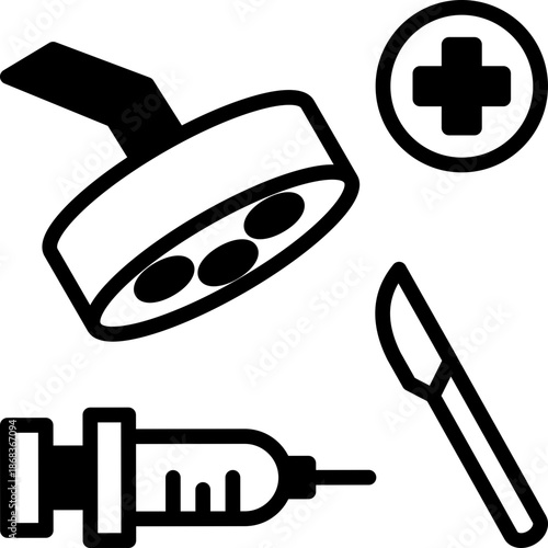 Surgery mixed icon