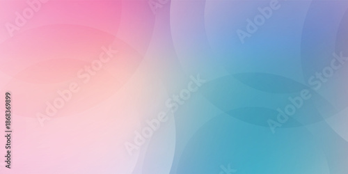 Pastel Pink Abstract Background With Soft Gradients And Circles For Calm, Romantic Mood EPS10