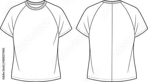 Technical Flat Sketch of Men's Athletic Sleeveless Muscle Tank Top, Front and Back View, Vector Apparel Template for Sportswear Design.