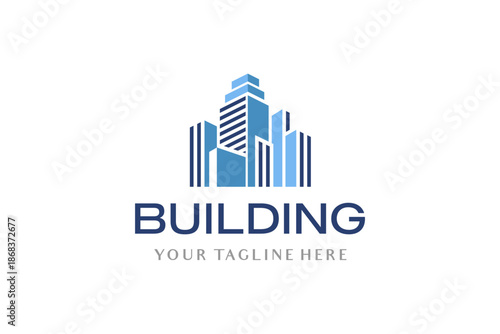 Building Skyline Logo Template