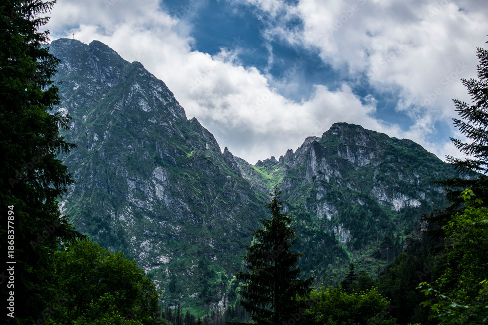 Obraz premium mountain landscape - Polish Tatra Mountains
