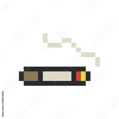 no smoking icon pixel art
