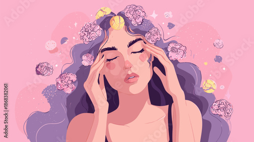 Financial Freedom Group Mental Illustration Emotion