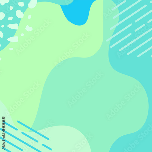 Abstract organic fluid shapes background design