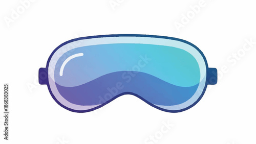 Virtual Reality Headset Futuristic Technology Device.