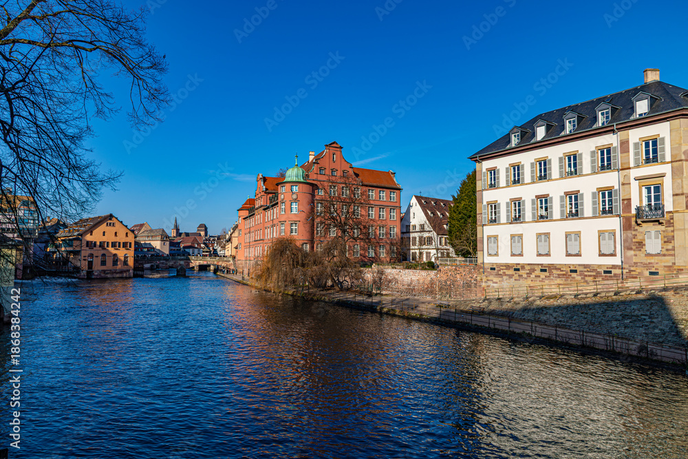 Fototapeta premium La petite France, Strasbourg, Alsace, France