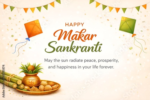 Happy makar sakranti poster 
