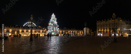 Noël dans le quartier de la place Stanislas, à Nancy, France