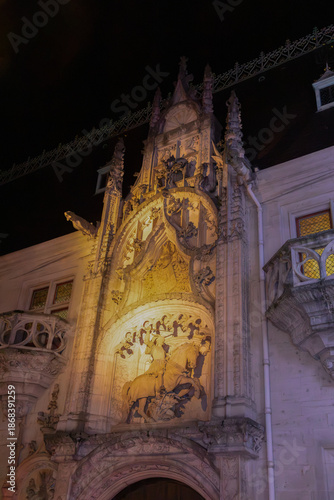Porterie du palais des ducs de Lorraine, Nancy, France