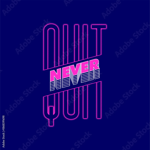 never quite slogan simple vin...