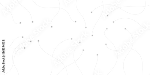 featuring soft curling lines and small blurred nodes Modern Line Art For Design work needing motion, texture, and a minimalist, contemporary feel.