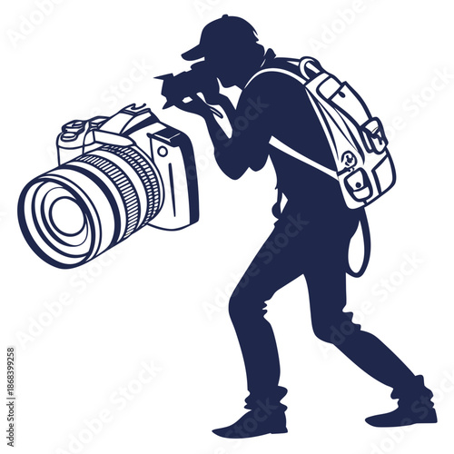 Photographer capturing a moment