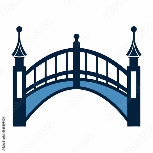 Elegant arch bridge