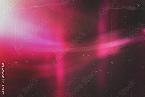 Tableau sur toile light leaks overlay effect with blur pink light,retro film distressed flare ligh