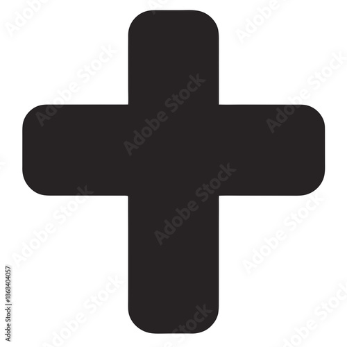 Simple cross symbol