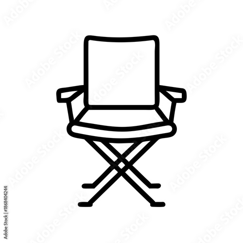 Classic director's chair