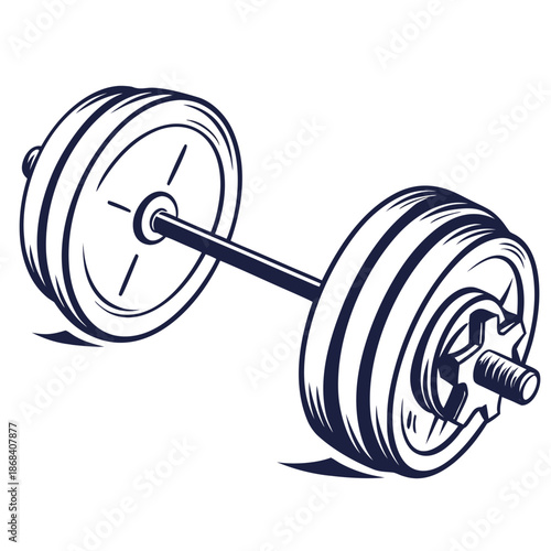 Barbell illustration
