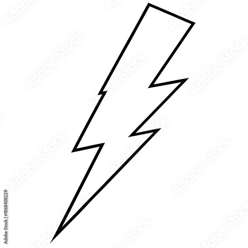 Illustration of a lightning bolt
