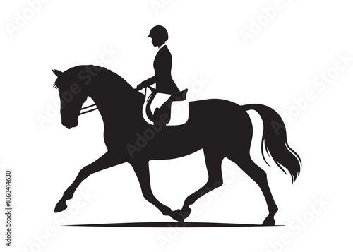 equestrian logo silhouette vector, horse equestrian logo design illustration, jumping horse racing logo vector silhouette, jumping horseman logo vector silhouette on white background