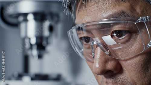 Scientist working in laboratory research science lab experiment chemistry biology medical innovation technology discovery analysis professional expert close up
