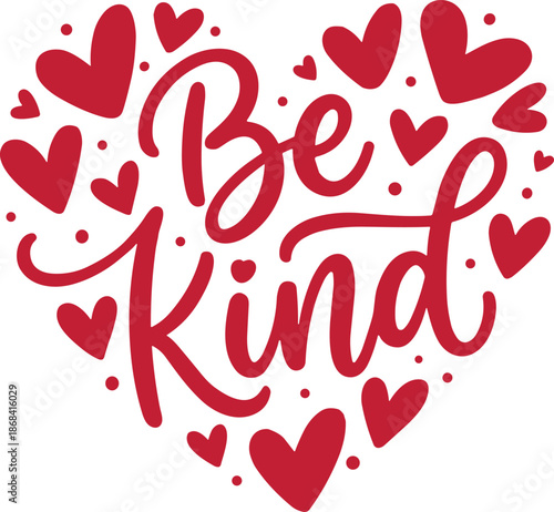 Be Kind Valentine Heart