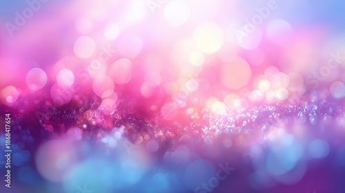 Soft Colorful Bokeh Background for Dreamy and Ethereal Themes