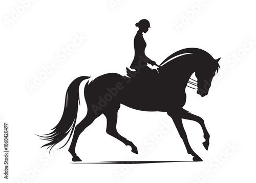 equestrian logo silhouette vector, horse equestrian logo design illustration, jumping horse racing logo vector silhouette, jumping horseman logo vector silhouette on white background