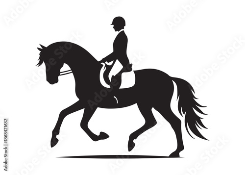 equestrian logo silhouette vector, horse equestrian logo design illustration, jumping horse racing logo vector silhouette, jumping horseman logo vector silhouette on white background