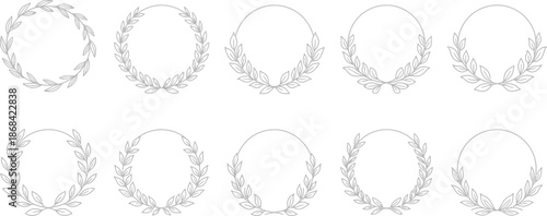 Laurel Wreath Frame Designs