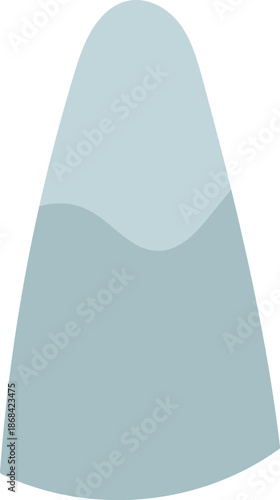 Mountain Peak Snowcap Scandi Doodle