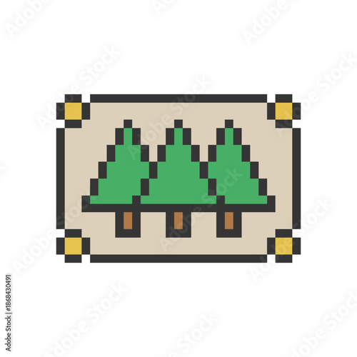 forest pixel art for your needs