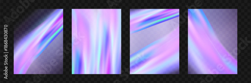 Crystal prism light flare background.