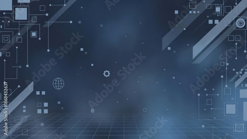 Ethereal light spectrum creating a soft color gradient