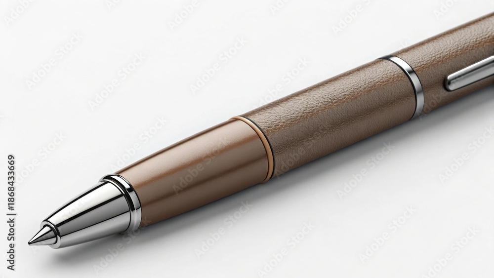 Fototapeta premium Elegant Smooth Pen with Calming Texture and Comfortable Grip