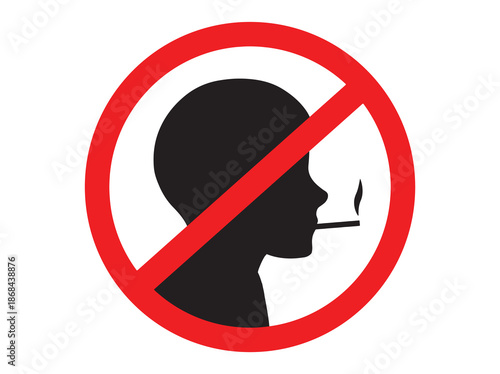 Hand Drawn Do Not Smoke Sign Illustration
