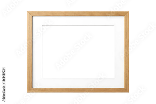 Wooden Square Art Frame Mockup
