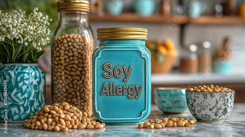 Engraved plaque "Soy Allerg...