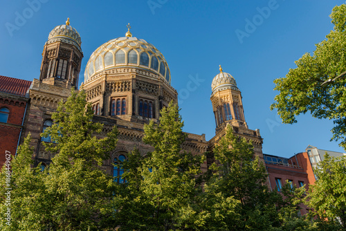 Neue Synagoge, Jüdisches Viertel, Berlin, Deutschland