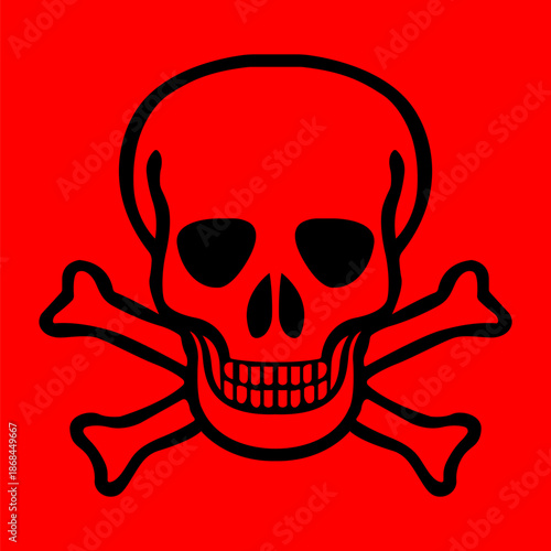 Hazadous Chemical Symbol Sign,Vector Illustration, Isolated On White Background Label. EPS10