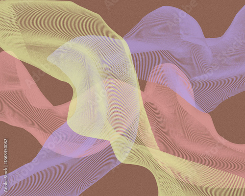 Pastel light strips for creative designs and unique backgrounds