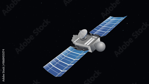 SATELLITE IN SPACE