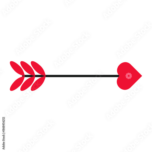 Red Cupid Love Arrow