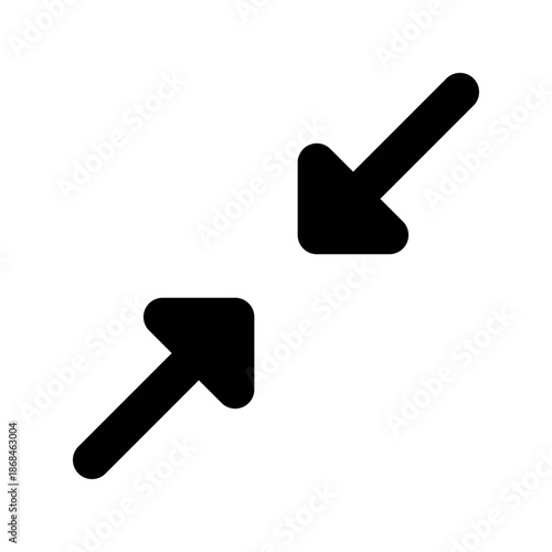 Minimize Screen Icon – Window & UI Control Vector