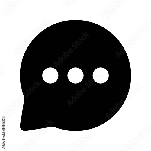 Chat Icon – Messaging & Communication UI Vector