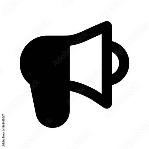 Megaphone Icon – Announcement & Marketing UI Vector
