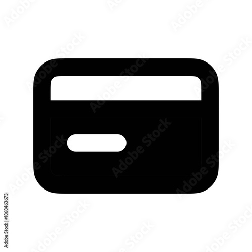 Bank Card Icon – Credit & Debit Card UI Vector