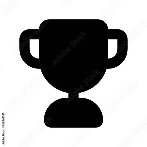 Trophy Icon – Award & Achievement UI Vector