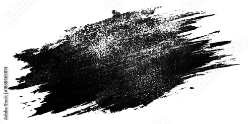 Grungy hand drawn brush stroke background design with smear drip scratch and texture vector background.