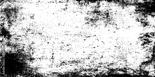 Dirty or dust film grain speck grit grunge overlay on white background grain noise Speckle grain dot white paper noise texture Vector distressed texture with grunge of black and white background.